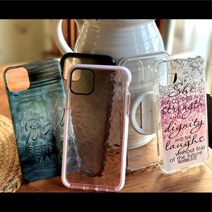 iPhone 11 Pro Max cell phone cases all together or I will price separately.
